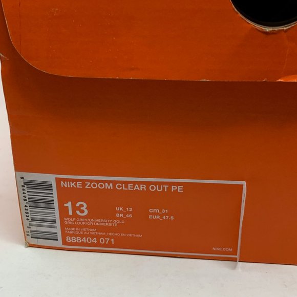 Nike Zoom Clear Out PE Draymond Green Grey Shoes main image 13